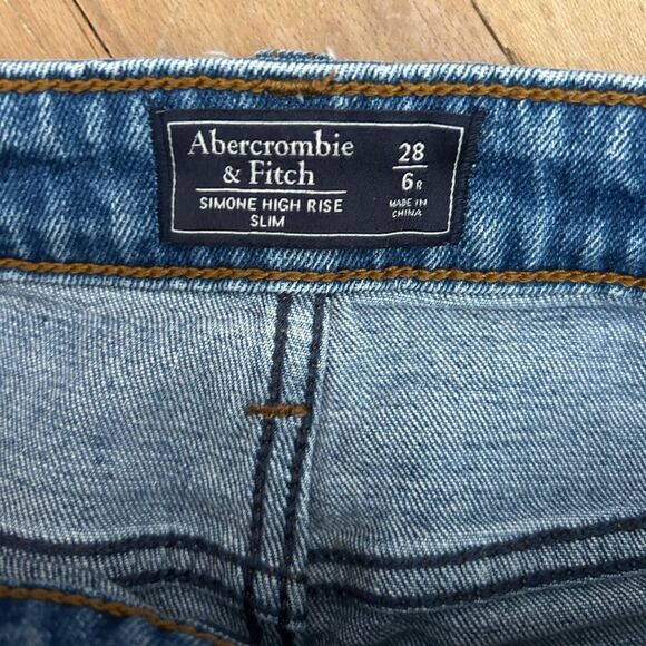 Abercrombie Simone High Rise Slim Jeans - Picture 3 of 7